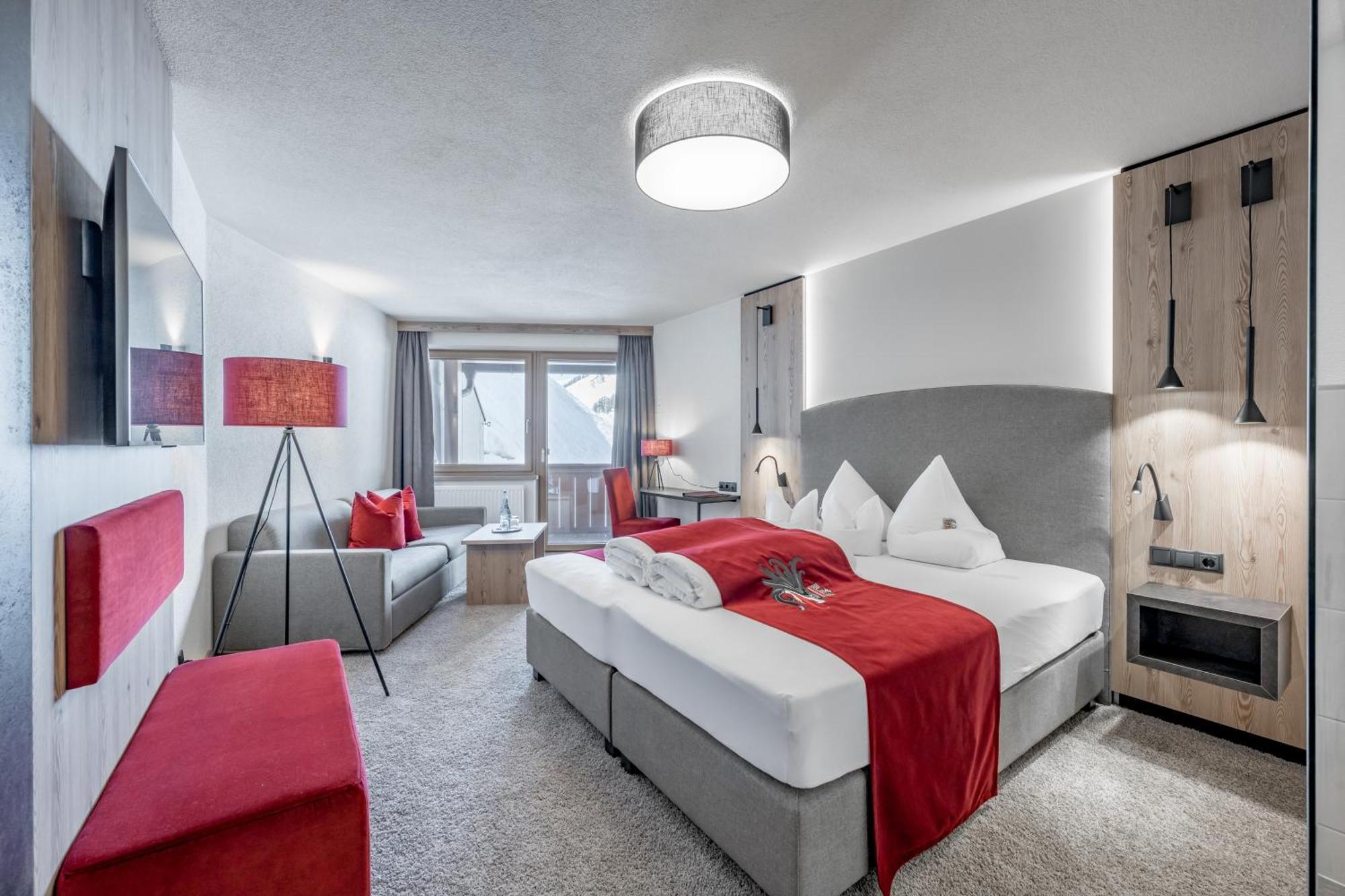 Burghotel Alpenglühn Obergurgl Habitación foto
