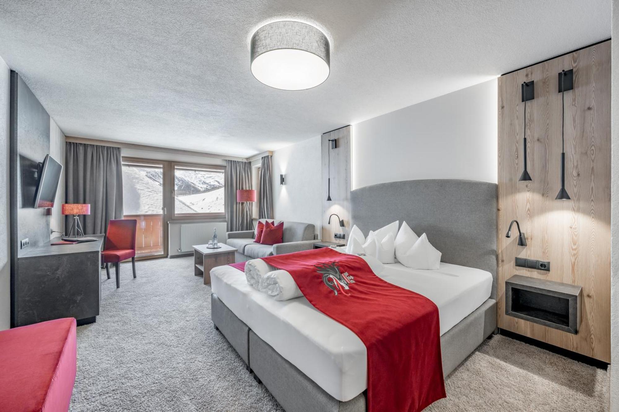 Burghotel Alpenglühn Obergurgl Habitación foto