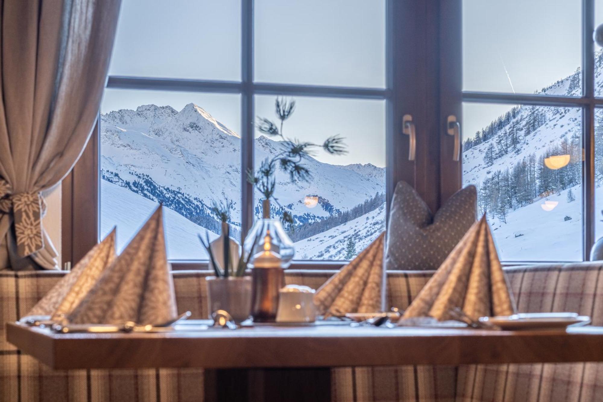 Burghotel Alpenglühn Obergurgl Exterior foto